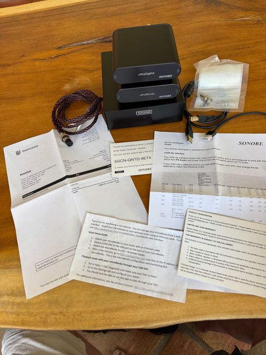 Sonore Ultrarendu + Sonore Ultradigital + Tomanek LPU
