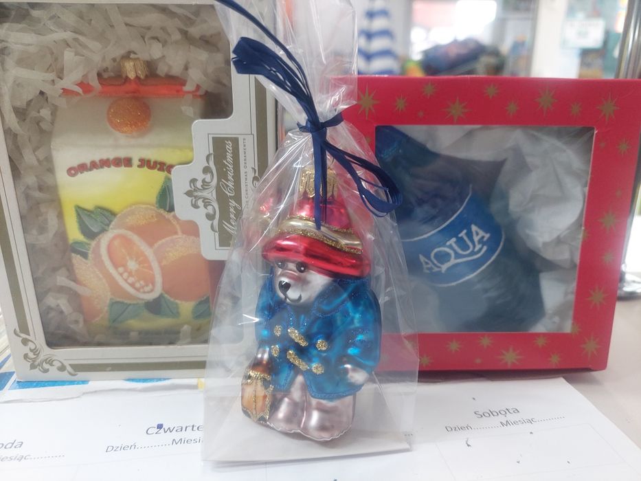 Bombki szklane 3szt
