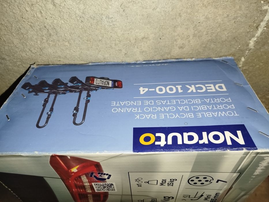 Porta bicicletas para gancho de reboque