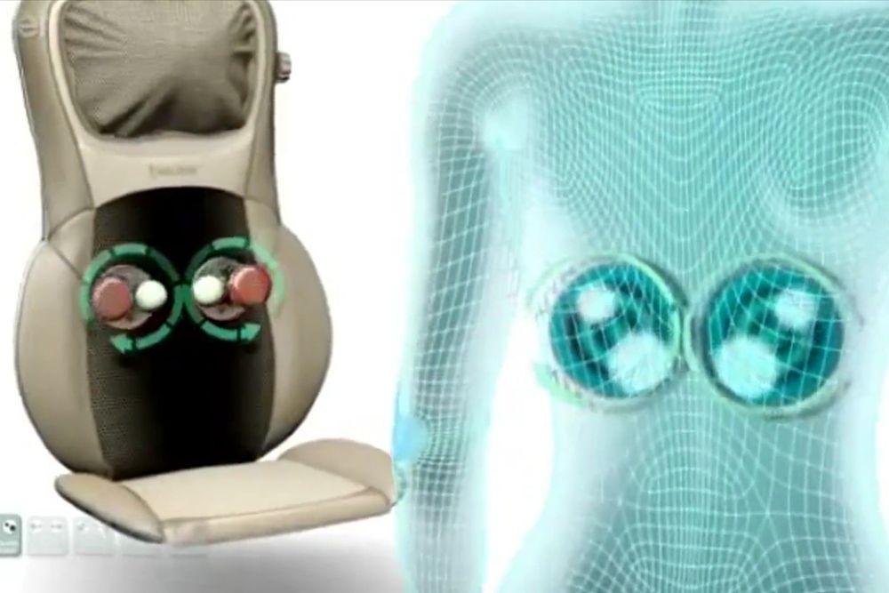 Cadeirão de massagens Shiastsu HD-3D, Beurer [NOVO, em caixa]