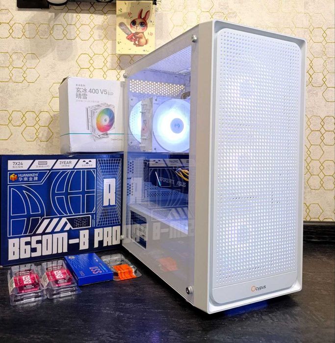 Ігровий ПК Ryzen 5 7500F RTX 2070 Super 8GB 32 DDR5 6/12 ядер B650 AM5