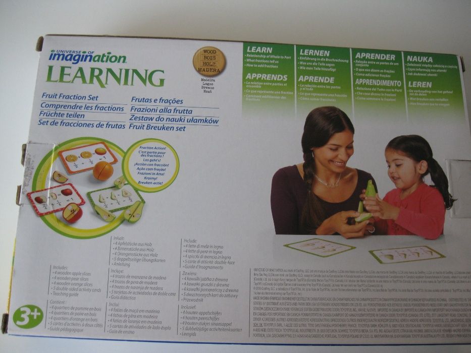 Montessori - Frações (material de intervenção escolar).