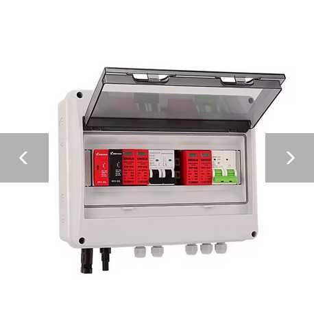 Rozdzielnica fotowoltaiczna PV 1-wej-1-wyjście DC 600 v+AC 230 V 1 ciąg IP65
