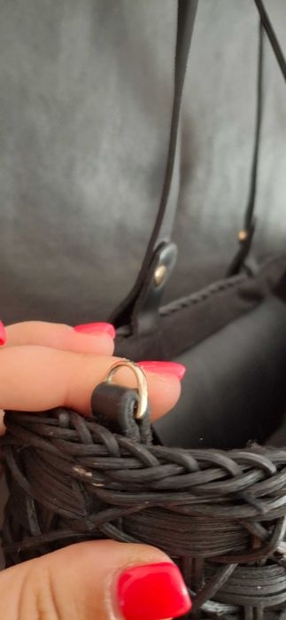 Cesta em verga da Zara