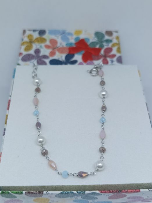 Srebrna bransoletka 925 regulowana