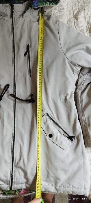 Kurtka płaszczyk damski wiosenny jesienny dwustronny