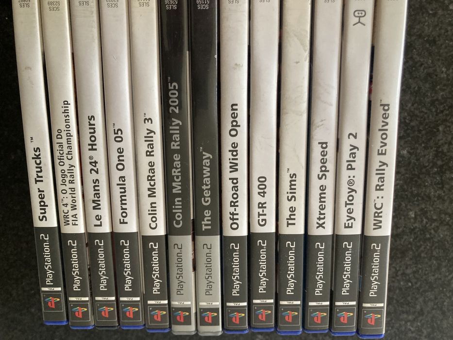 Jogos PlayStation 2 originais