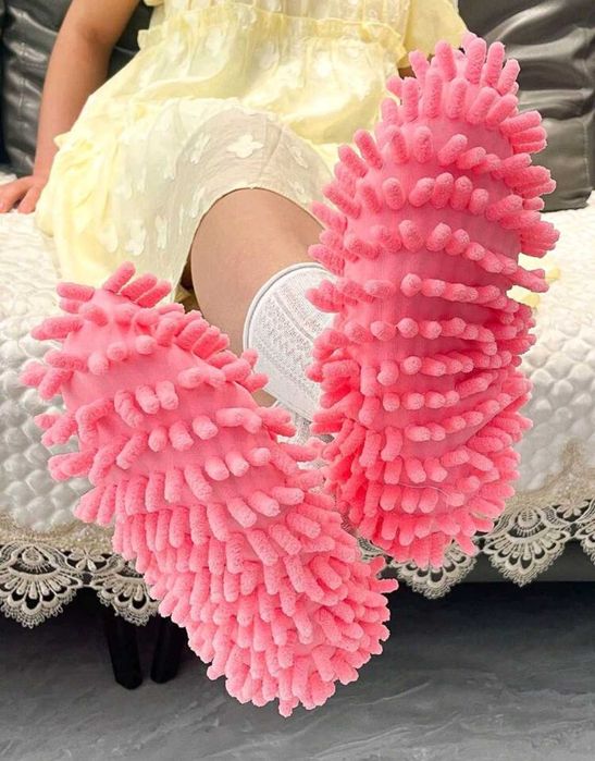 Kapcie mopki nakładki z mikrofibry na buty