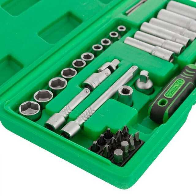 Набор инструментов 36ед головок торцевых, ET-6036SP INTERTOOL