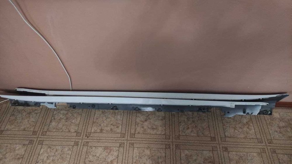 Накладки, пороги, оригинал БМВ 3 Ф30, BMW 3 f30 (2012-2015) (лівий)