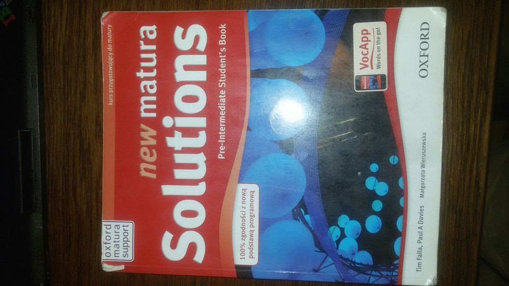 New Matura Solutions Pre-Intermediate Student s Book