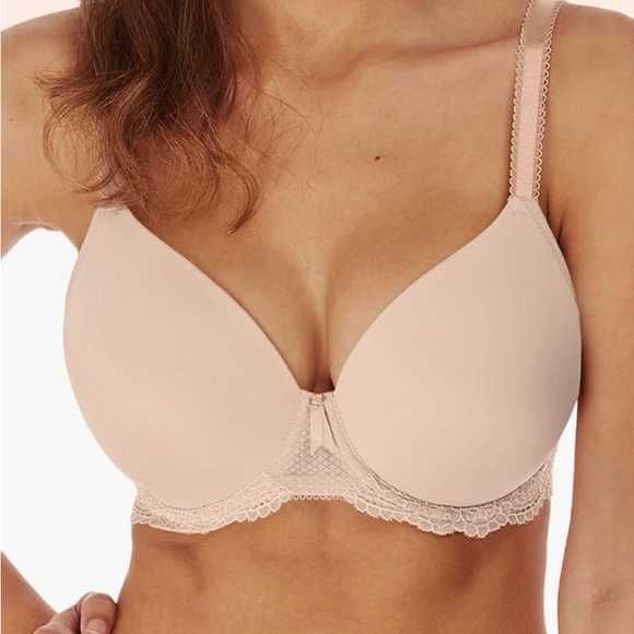 Гладкий нюдовый бюстгальтер Freya 34DD (75F)