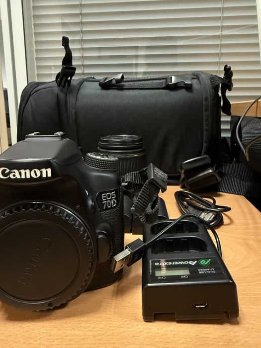 Canon 70D + Extras *LER DESCRIÇÃO*