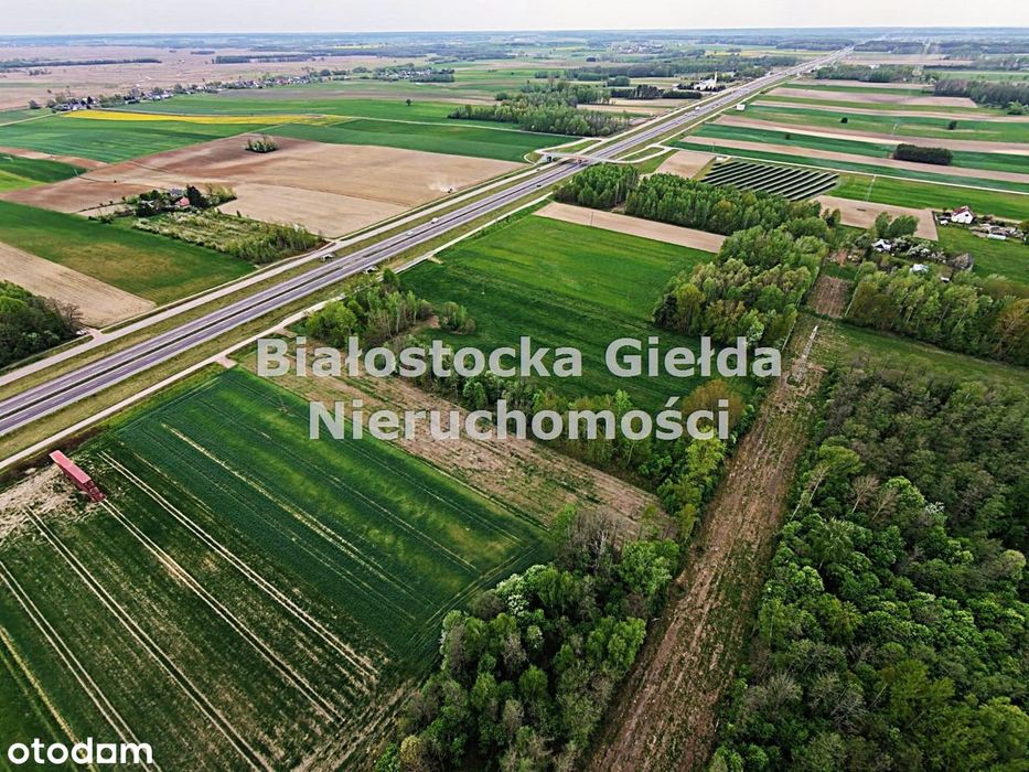 Działka Inwestycyjna 5600 m2 przy S8