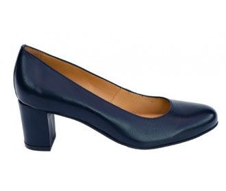 Sapatos Novos - Modelo Anna, cor: Dark Blue (marca: airline shoes)