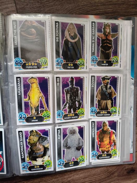 Karty Star Wars Force Attax Trading Card Game
