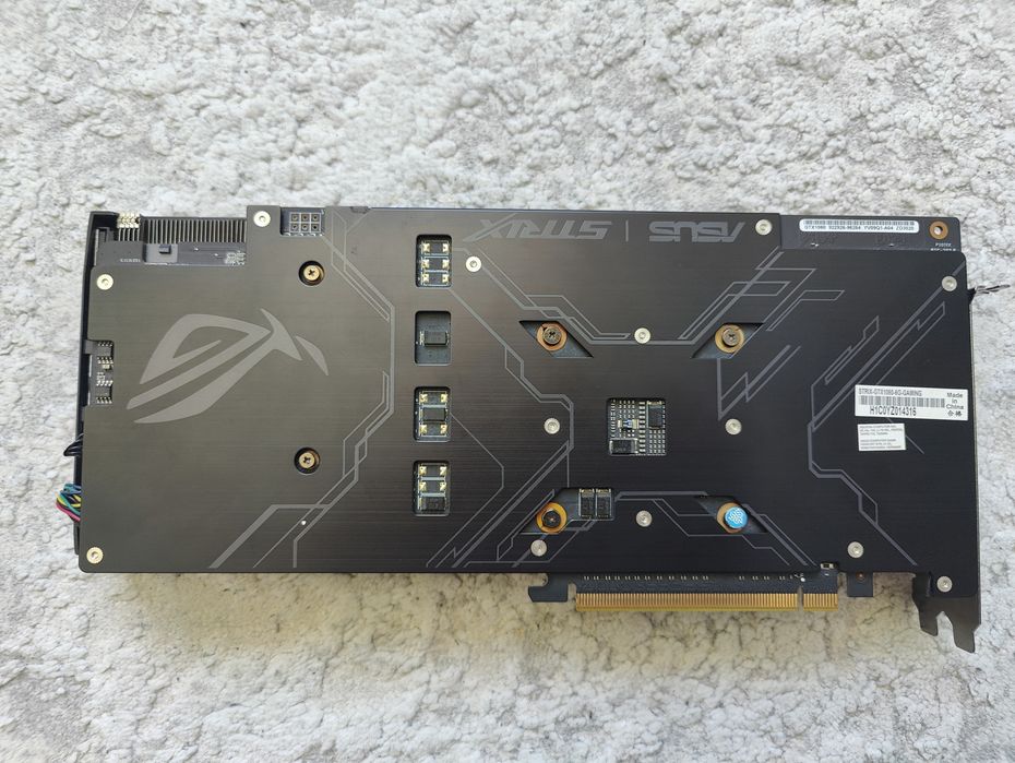 Відеокарта GTX 1060 6gb Asus rog strix