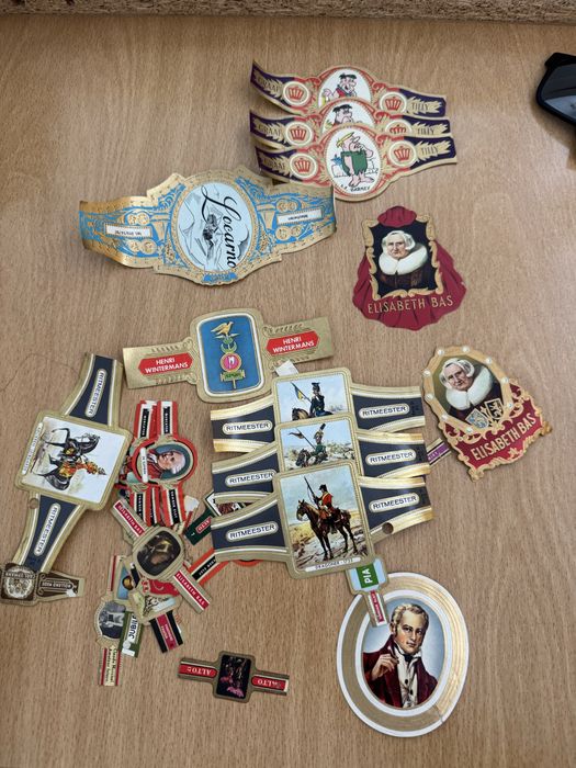 Coleção de bandas de charutos