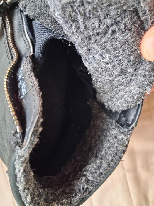 Ботинки черевики 39 розмір ессо нубук зима