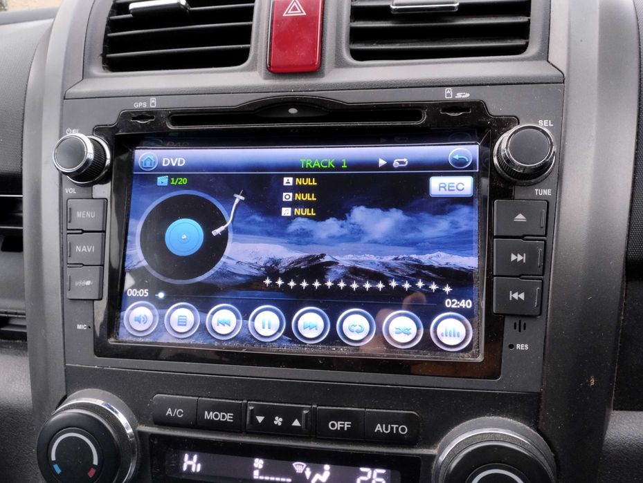 Honda CR-V 3 III  07-11  Radio Android CarPlay