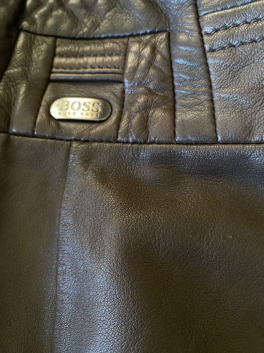 Hugo Boss шкіряна куртка
