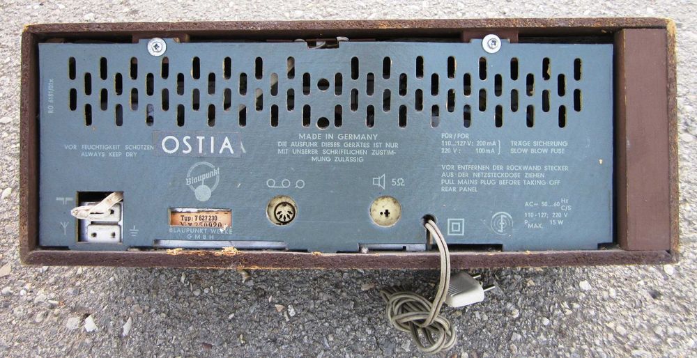 Radio Blaupunkt Ostia