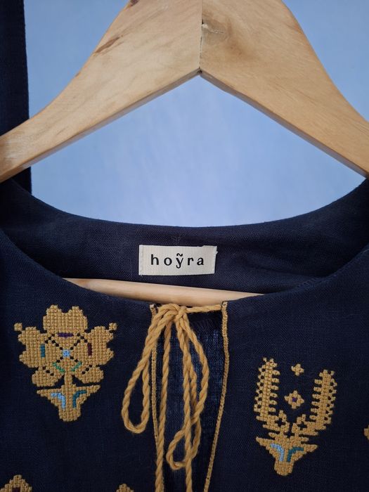 Вишита сорочка жіноча натуральний льон