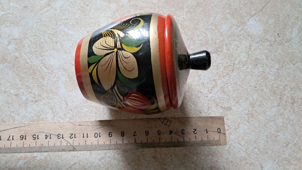 Деревянная посуда Хохломская роспись