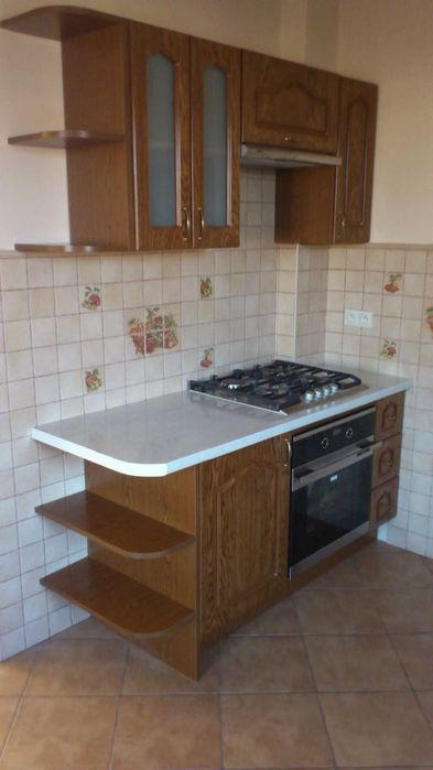 Producent Meble Kuchenne FRONTY Dąb Fronty Lakier Fornirowane BEKAS