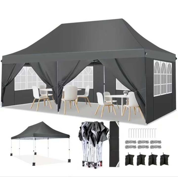 Tendas pop up dobraveis. 2x2,3x3,4.5x3,6x3