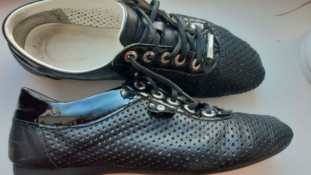 Жіночі шкіряні мокасини 42 р