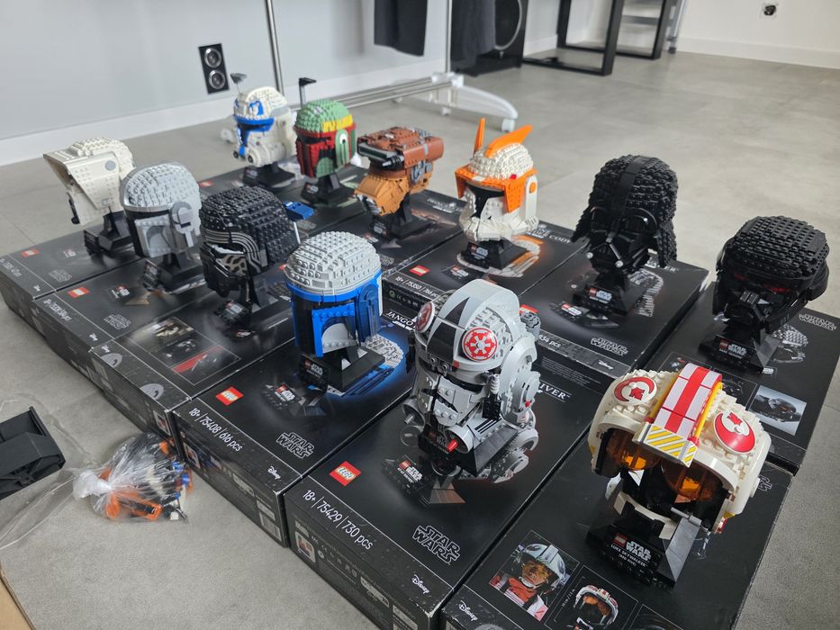 star wars  hełmy 12 szt