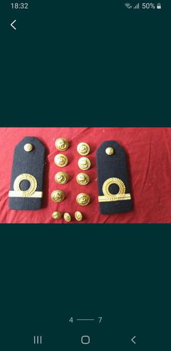 Divisas botões militares