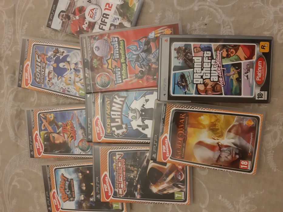 Jogos PSP entrega em mão