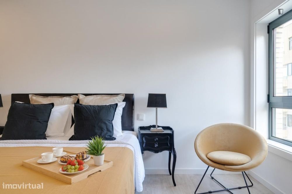 Apartamento com 1 quartos - localizado em Póvoa de Varzim Porto