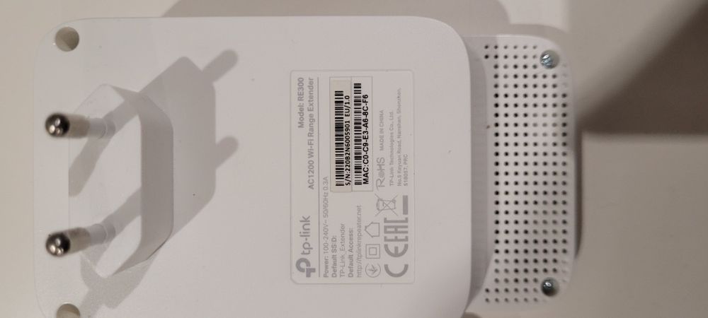 Repetidores de sinal TP-LINK RE300 (AC1200-2.4G e 5G)
2.4G e 5G)
tpili