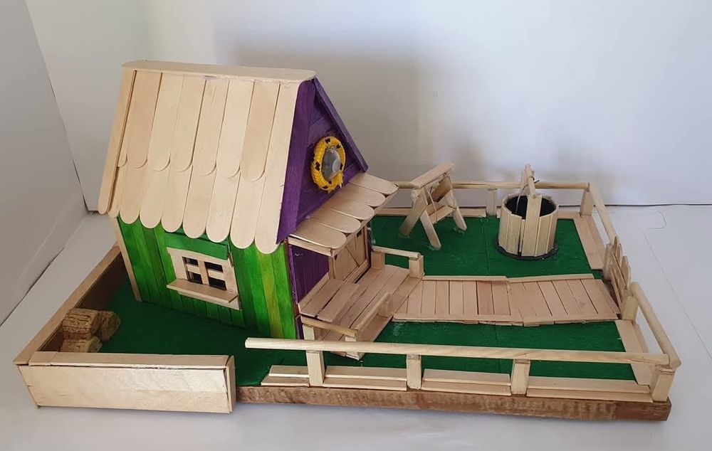 Casas de artesanato.