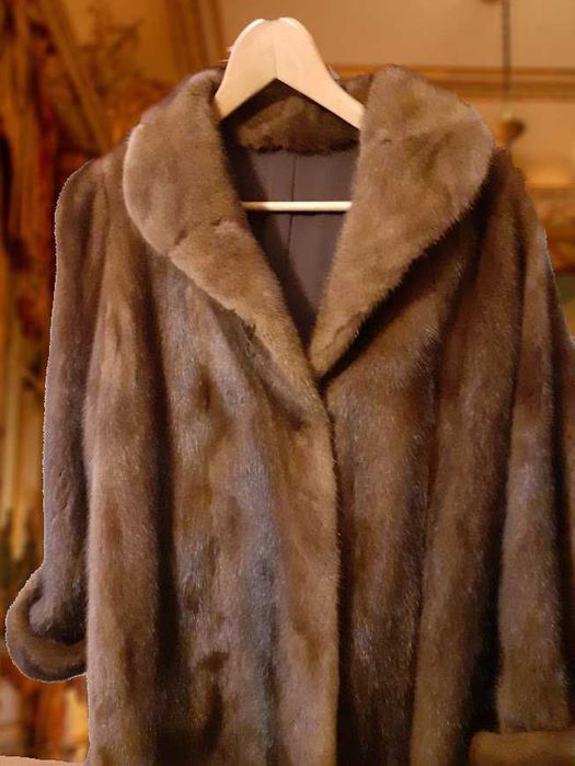 Casaco de Pele Vison - Como Novo!