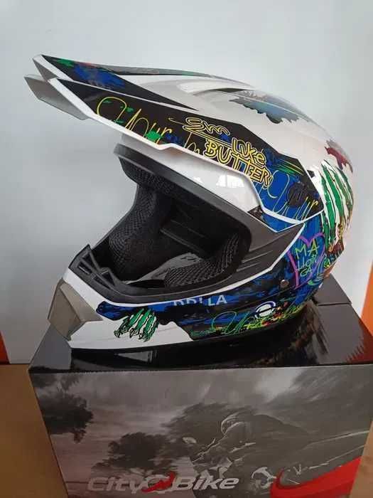Kask CROSS quad ATV enduro hulajnoga OFF ROAD XL