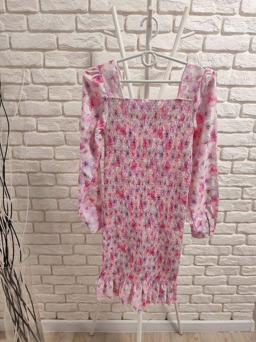 REZERWACJA Sukienka w kwiaty S