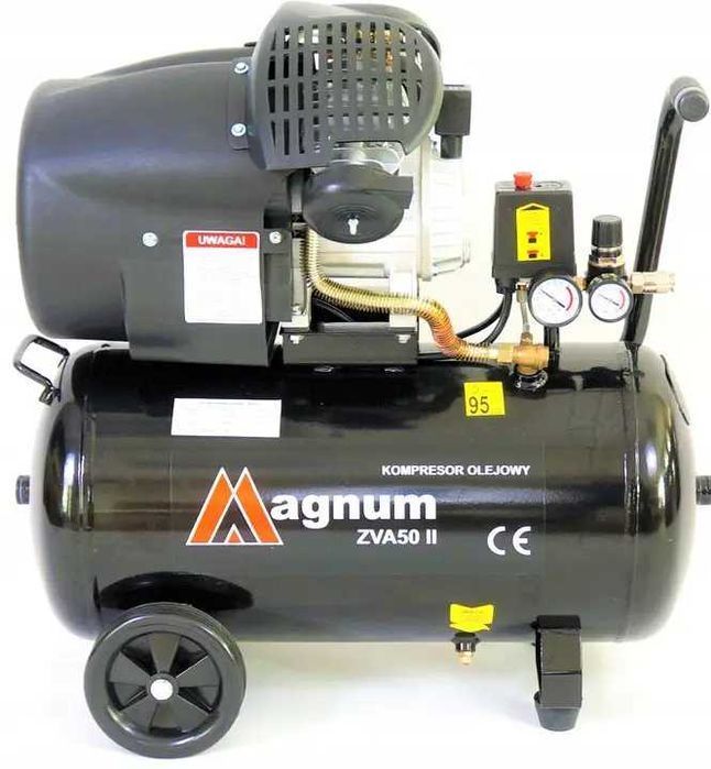 Компресор двопоршневий масляний Magnum 50л 354 л/хв - 2.23 кВт - 8 атм