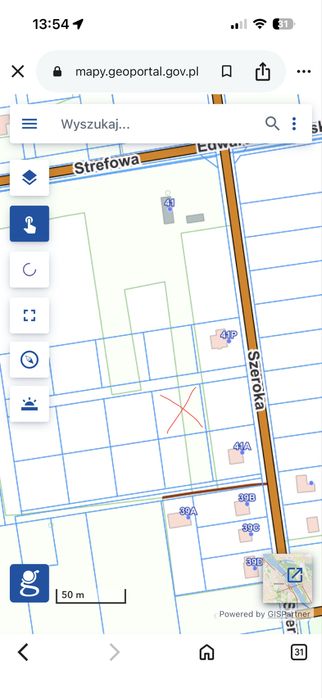 Dzialka budowlana 1180 m2 w Węgrowie