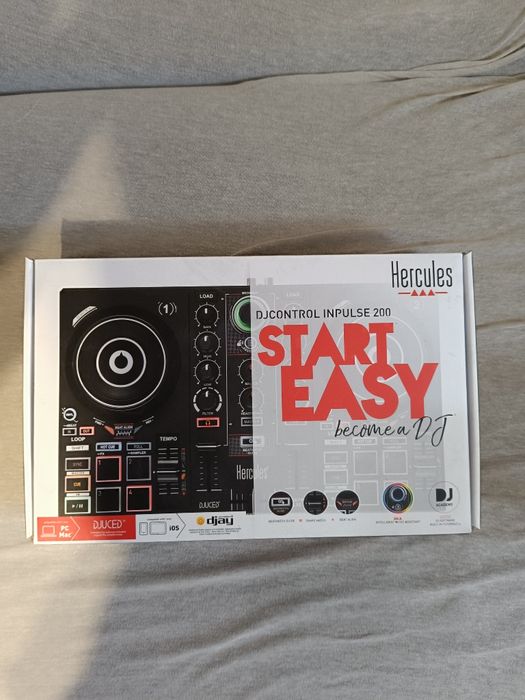 Hercules DJControl Inpulse 200 + pudełko | Stan bardzo dobry