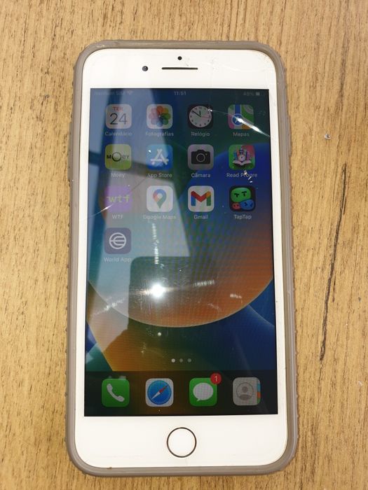 Iphone 8 Plus bateria 100%