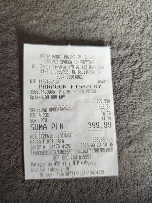 Router tp link 4G+