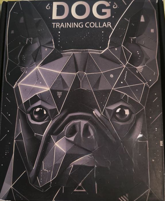 Colar de treino de cães novo na caixa