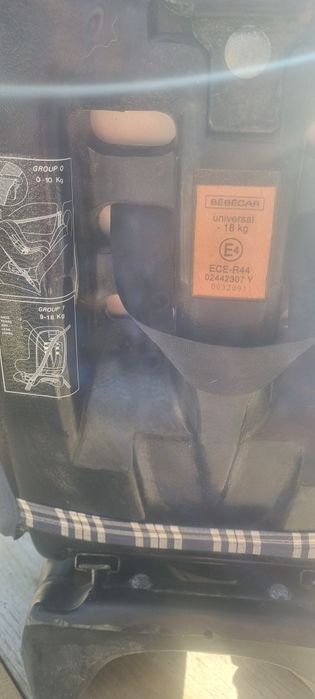 Cadeira Auto Bebecar até 18kg – Bom estado