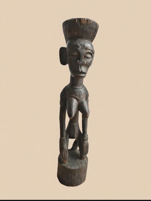 African tribal sculpture Baule  early 20th century
