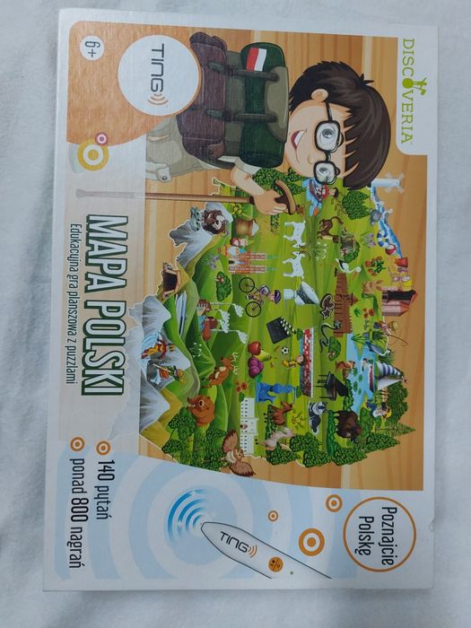 Gra edukacyjna mapa Polski