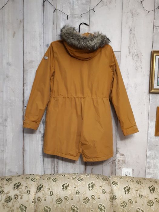 Жовта жіноча парка куртка р 12  regatta